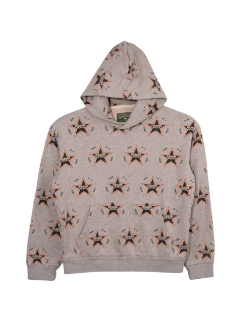 Denim Tears star-print hooded hoodie Grey DT360
