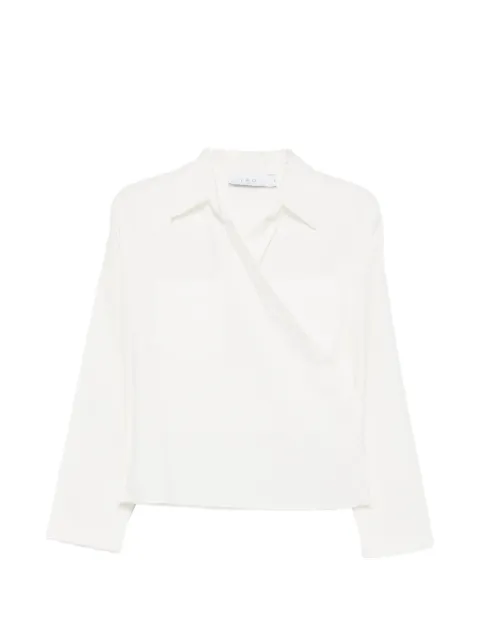 IRO wrap pocket shirt White WP18LYRA