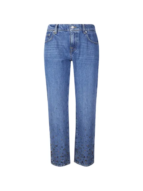 7 For All Mankind Callie studded jeans Blue 7UD0CE52