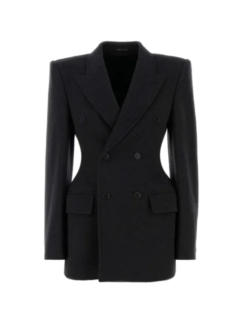 Balenciaga double-breasted blazer Grey 794461TTU19