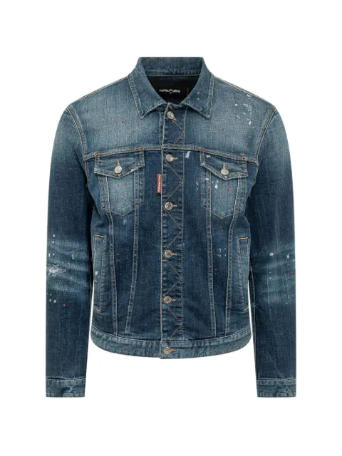 DSQUARED2 buttoned denim jacket Blue S74AM1693S30664