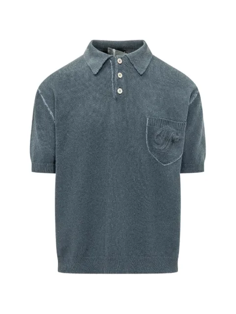 DSQUARED2 short-sleeved polo-shirt Blue S71HA1413D13214