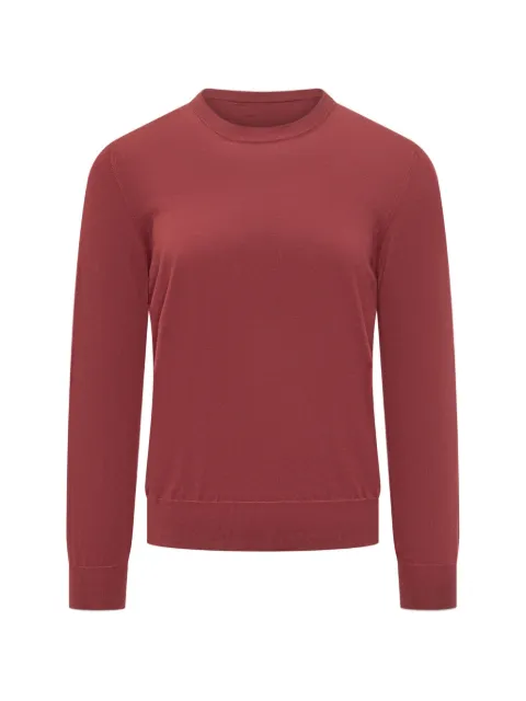 Brunello Cucinelli crew-neck sweater Red M2900100CDE54
