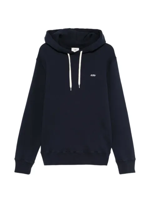 Autry drawstring long-sleeve hoodie Blue HOPM002B