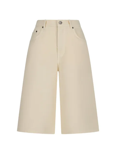 Destin New BEecky Twill 45 denim shorts Neutrals HEW03350GF146PP