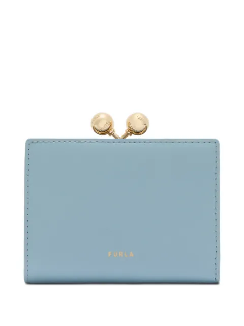 Furla Dots metal-clasp dots coin case Blue WP00557BX31041007