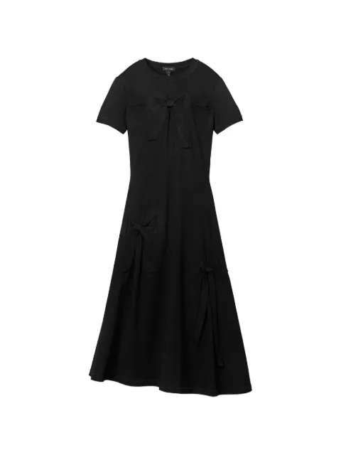Marc Jacobs bow midi dress Black 2S6RDR018C23001