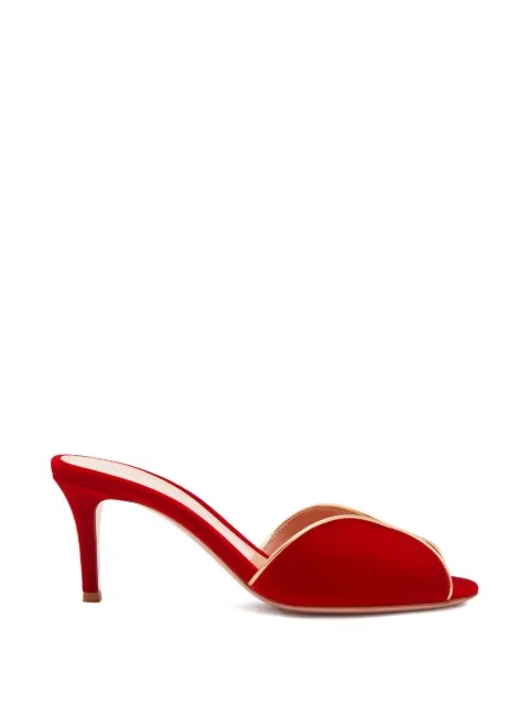 Gianvito Rossi 70 cutout trim sandals Red G1013370RICN