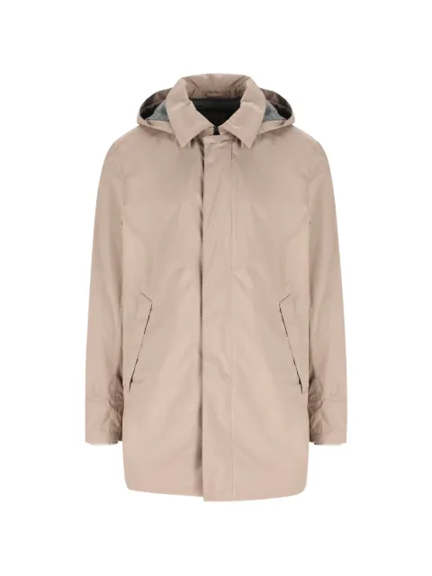 Herno Windstopper hooded raincoat Neutrals IM000349U128362600
