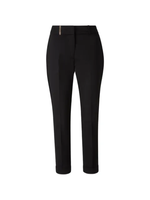 Peserico pocket cuffed trousers Black A04629U01037