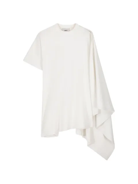 Coperni asymmetric mini dress White COPJS194F5093
