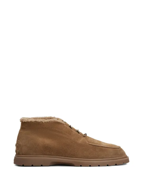 Tod's round-toe lace-up boots Brown XXM59K0JL91RE0