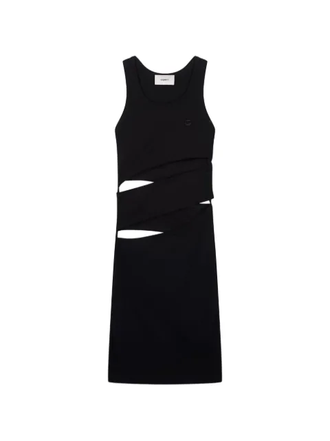 Coperni cut-out minidress Black COPJS205F5012