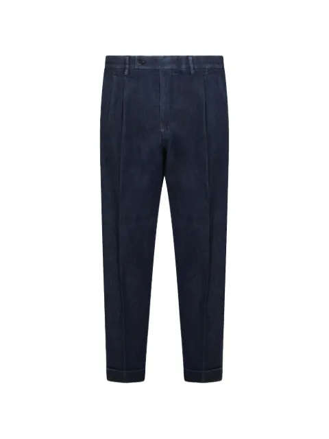 GTA Pantalone pleated trousers Blue DANTE27721810