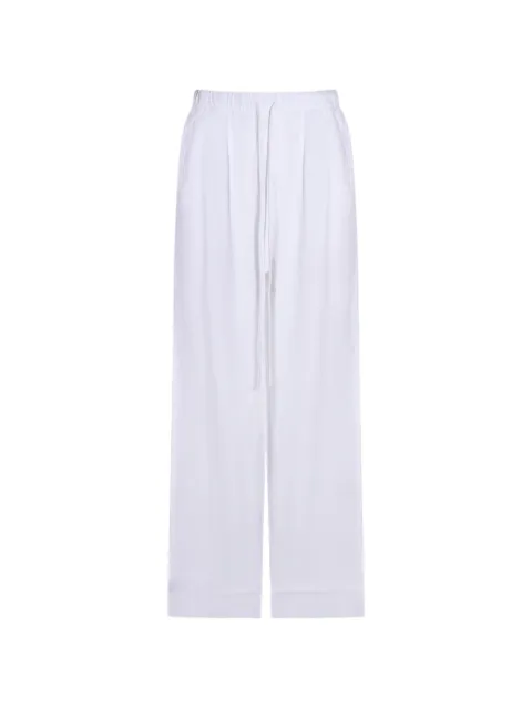 Thom Krom drawstring trousers White WP180341