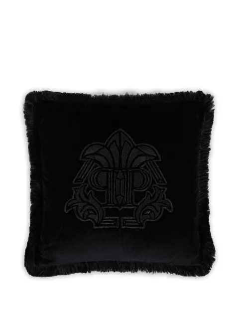 Philipp Plein gothic monogram cushion Black AAEAUAG0160PTE003N