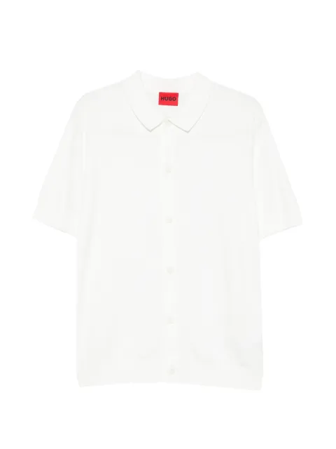 BOSS short-sleeve polo shirt White 50557380