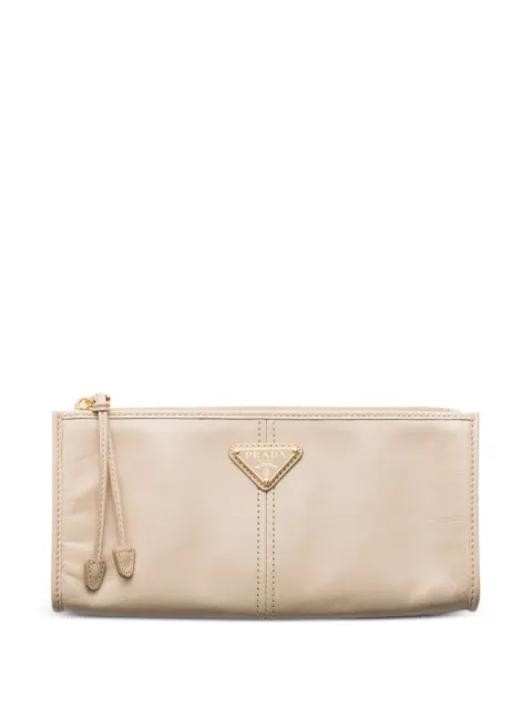 Prada leather wallet Neutrals 1MB0512CYR