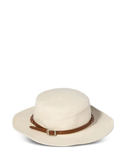 Miu Miu drill hat Neutrals 5HC5112G8G