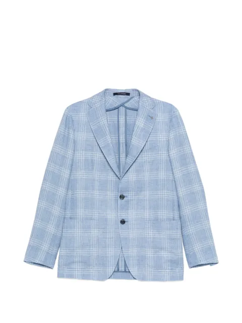 Tagliatore patterned blazer Blue 1SHO22KPE520146