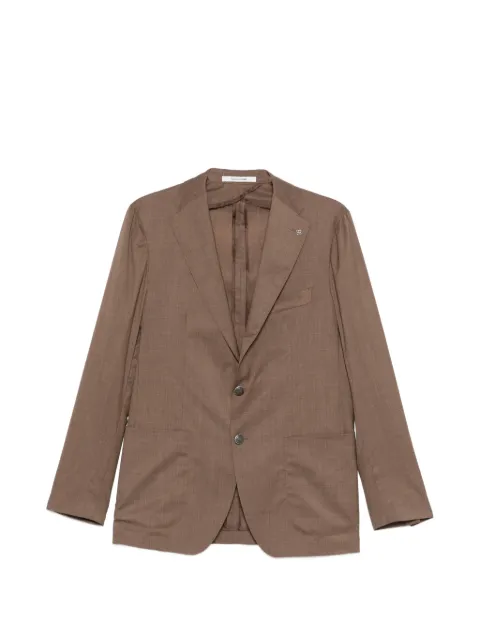 Tagliatore buttoned single-breasted blazer Brown 1SHO22KPE520109