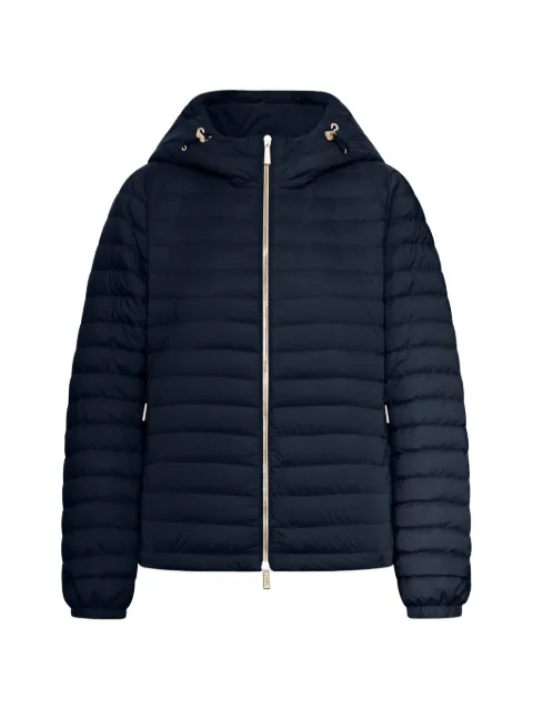 Moorer hooded quilted jacket Blue MODPI100223TEPA221