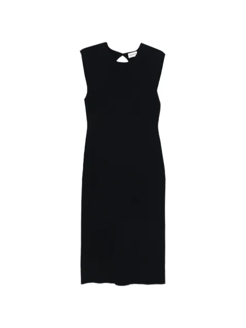 P.A.R.O.S.H. cut-out-detail midi dress Black ROMA26D550952