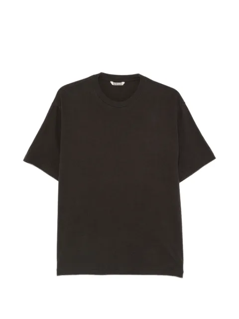 Auralee brushed jersey T-shirt Black A26ST02PT