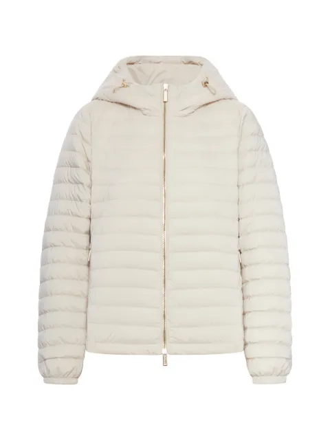 Moorer hooded quilted jacket Neutrals MODPI100223TEPA221