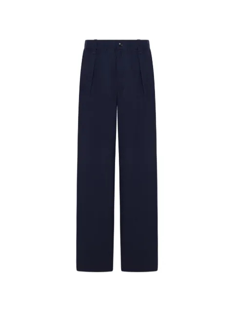 Giorgio Armani pleated trousers Blue GM003358TE10088