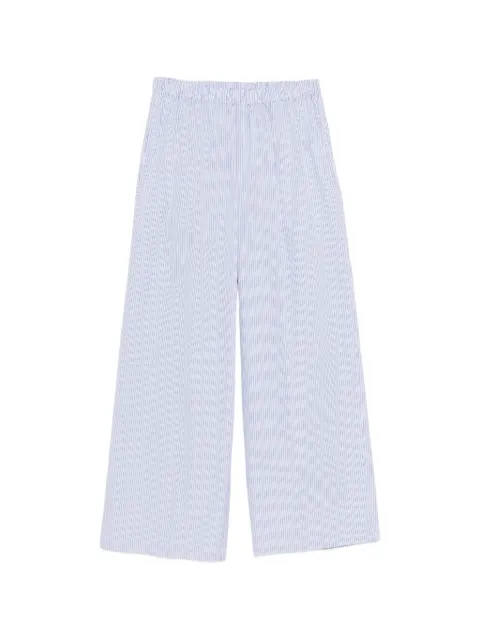 ASPESI striped trousers White 0127A30410069