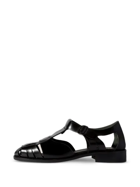 Hereu PESCA round-toe fisherman sandals Black MFPESC