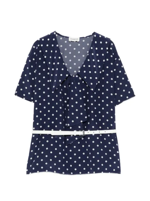 P.A.R.O.S.H. Sbillo polka-dot blouse Blue SBILLOD313360