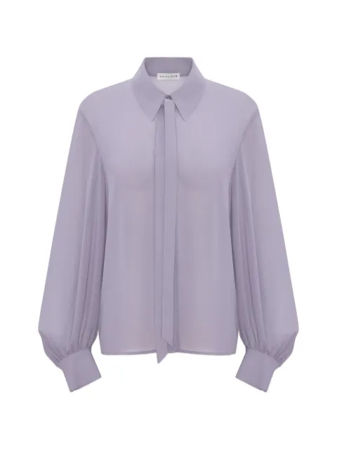OCCLEUS Evie balloon-sleeve shirt Purple OCC104032