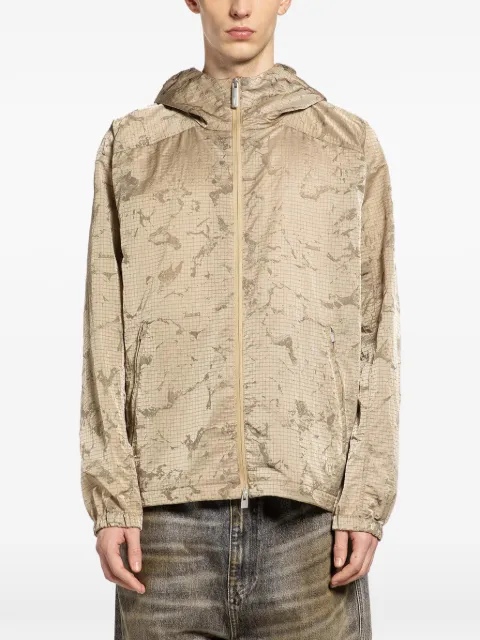Laminar hooded short jacket Neutrals GI00215UL12855J