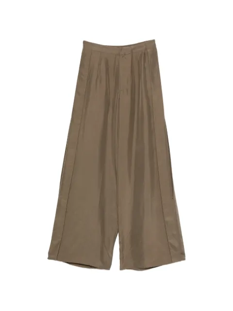 RUOHAN Pira wide-leg trousers Green RE061SS26