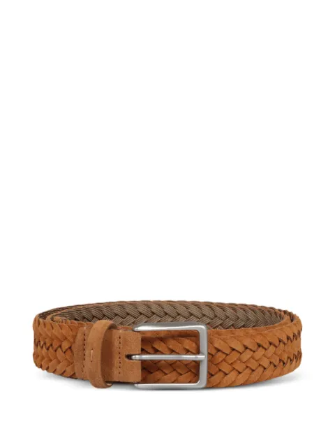slowear braided belt Brown 130337SW584