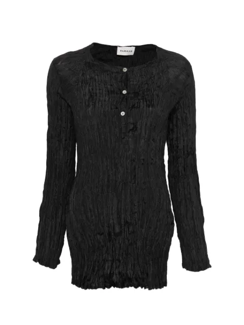 P.A.R.O.S.H. textured blouse Black SOPHD311730