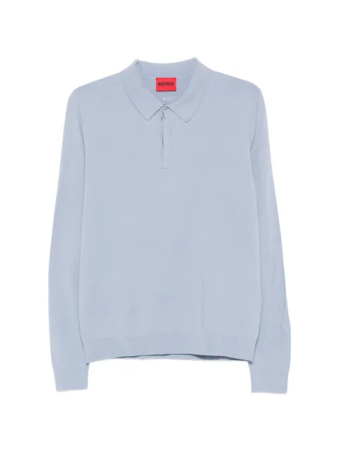 BOSS long-sleeve polo shirt Blue 50532050