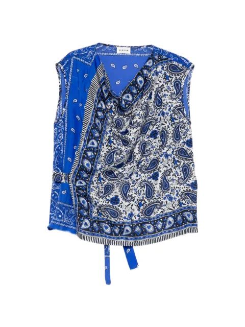 P.A.R.O.S.H. Shiele paisley-pattern top Blue SHIELED311729