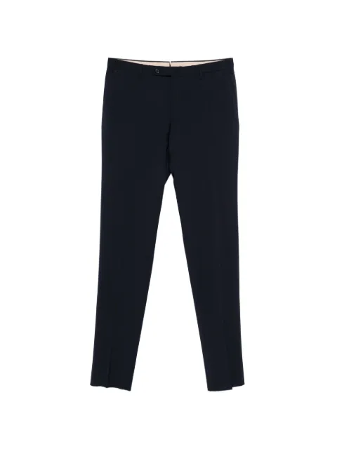 Incotex textured trousers Blue 1T00355855C