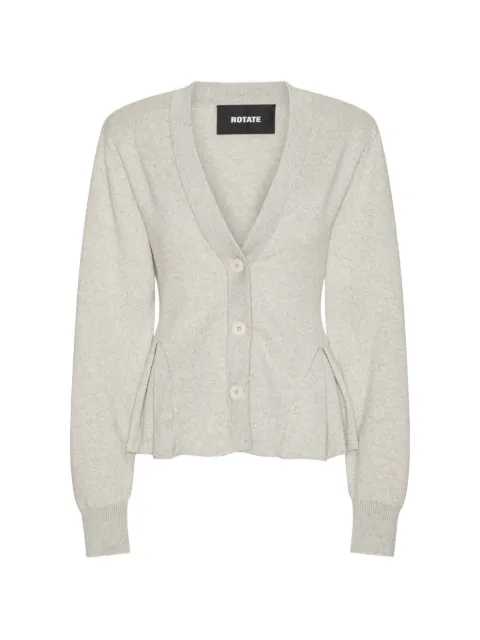 ROTATE BIRGER CHRISTENSEN V-neck cardigan Grey 1159292059