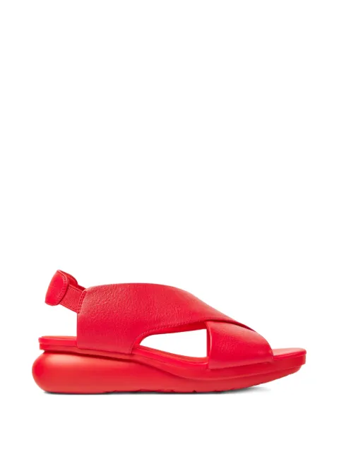 Camper Balloon criss-cross flat sandals Red K200066062