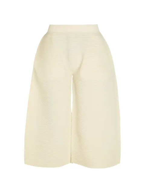 Issey Miyake textured trousers Neutrals IM66KF773