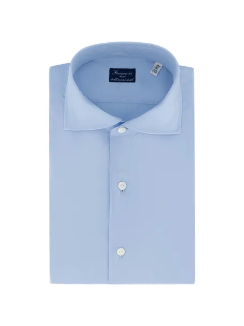 Finamore 1925 Napoli buttoned shirt Blue 013066P6082