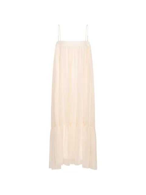 ROTATE BIRGER CHRISTENSEN chiffon A-line dress light pink Neutrals 115524