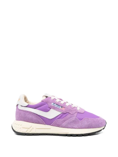 Autry suede panelled sneakers Purple WWLWNC32