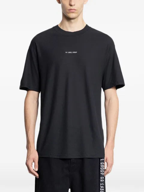 44 LABEL GROUP jersey T-shirt Black B0030653FA725