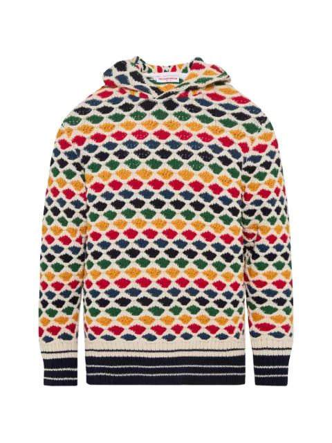 Orlebar Brown Kirk pattern hoodie Neutrals 281783