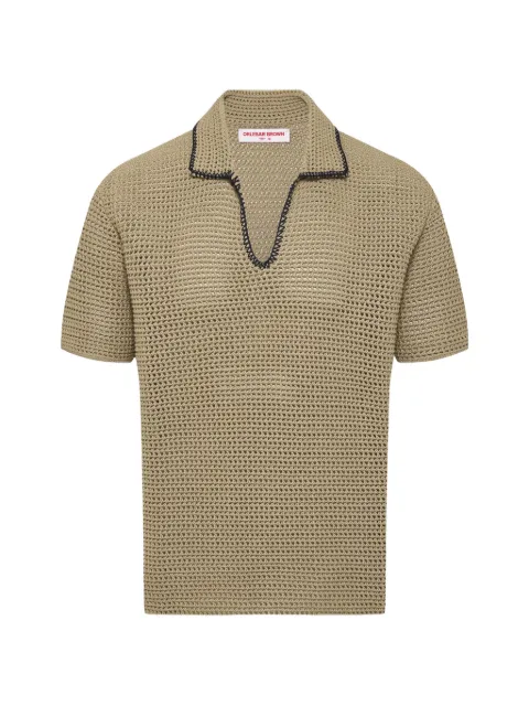 Orlebar Brown Batten V-neck T-shirt Neutrals 281769